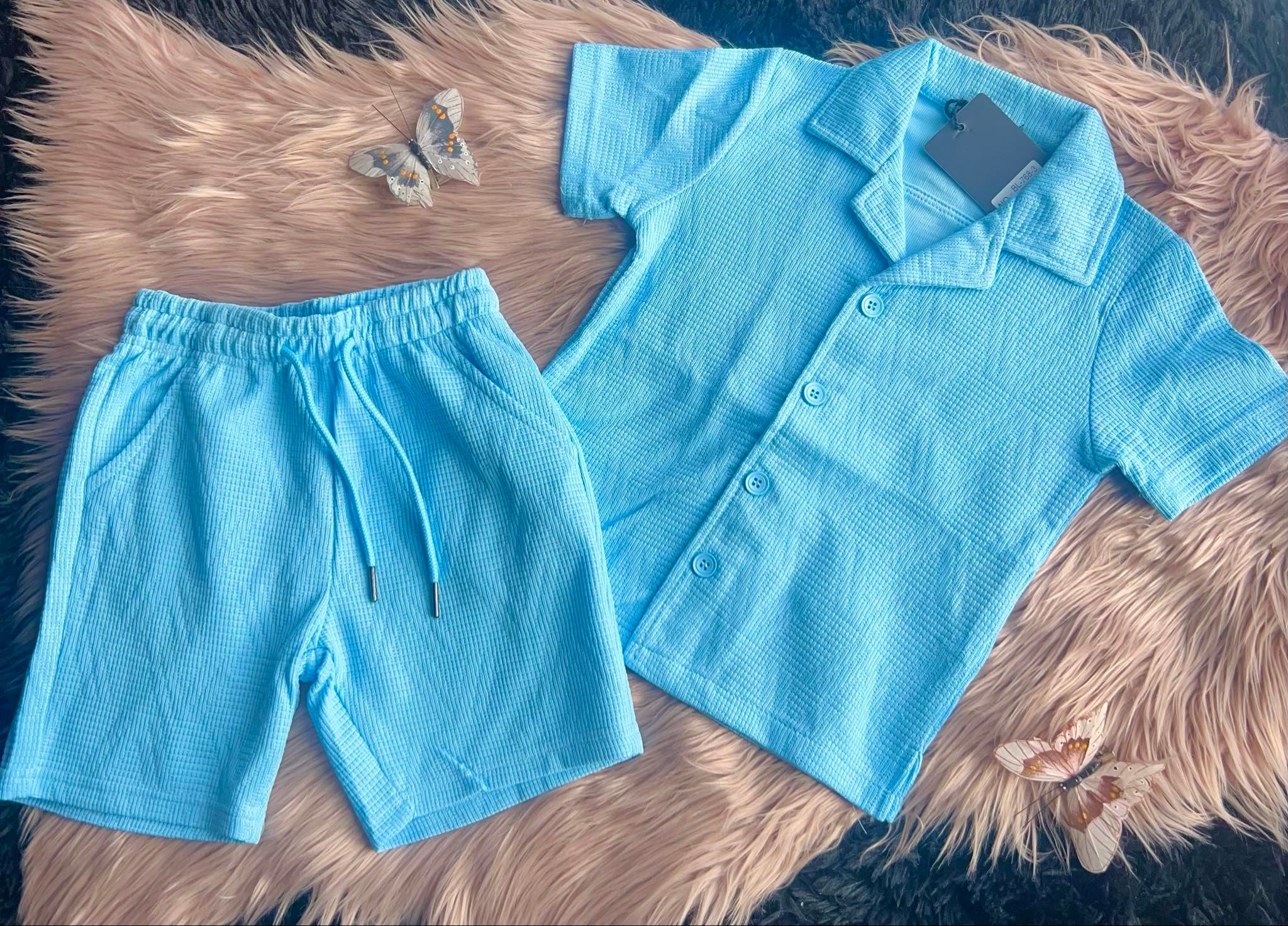 Boys summer shirt set