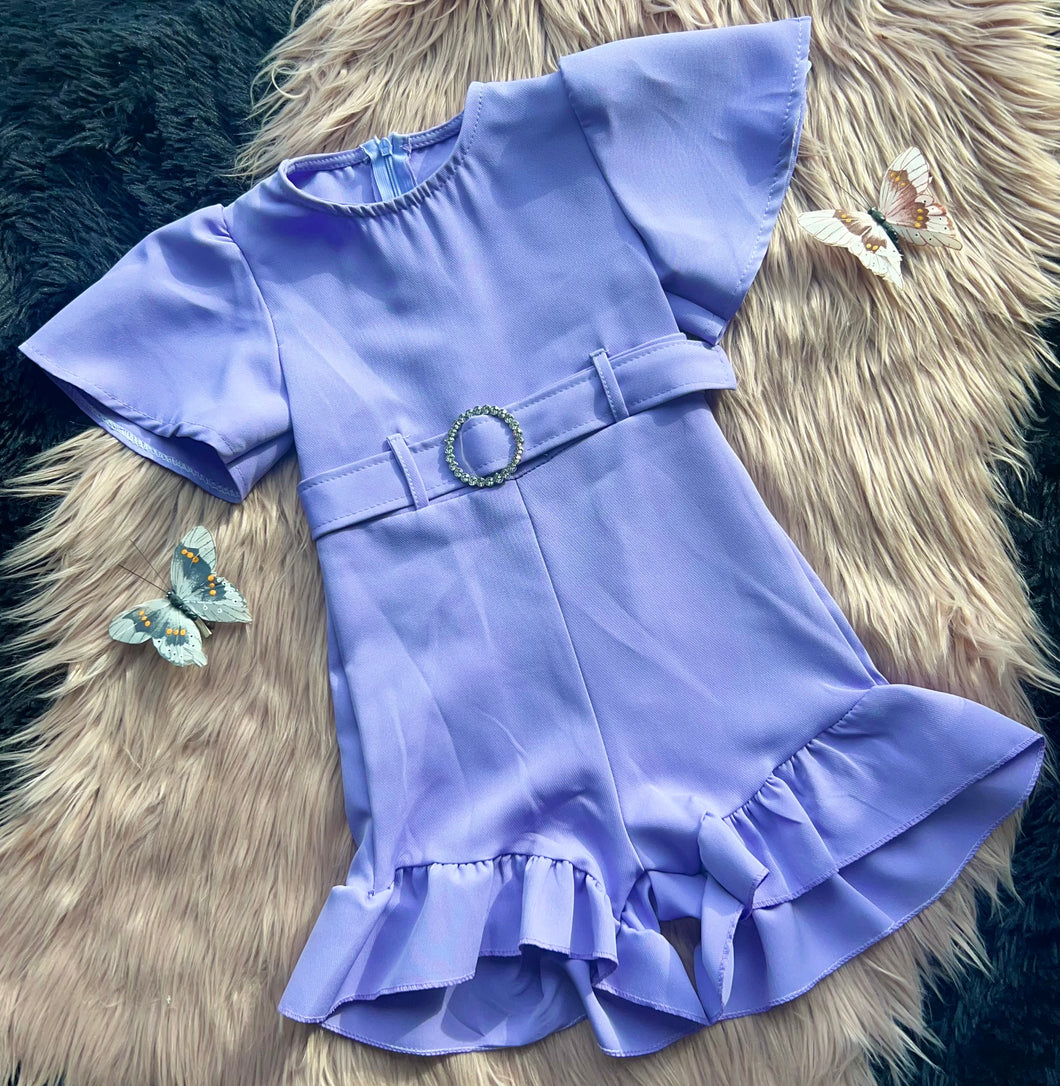 Lilac summer 24 playsuit