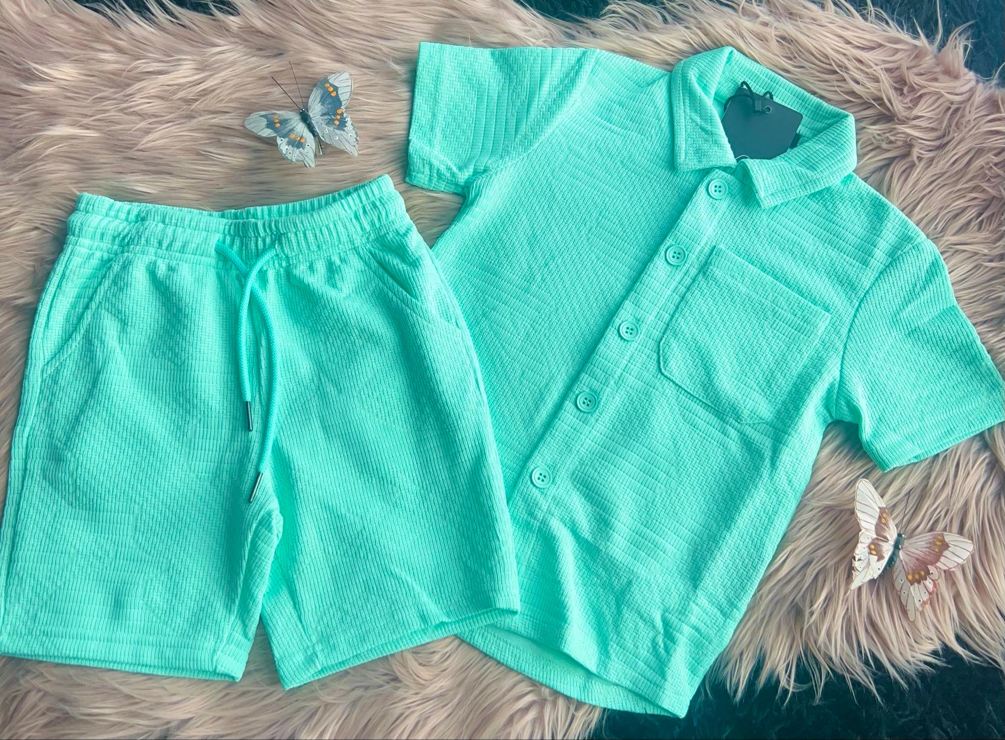 Boys summer shirt set