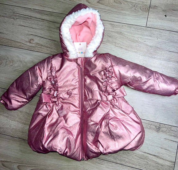 Pink winter jacket