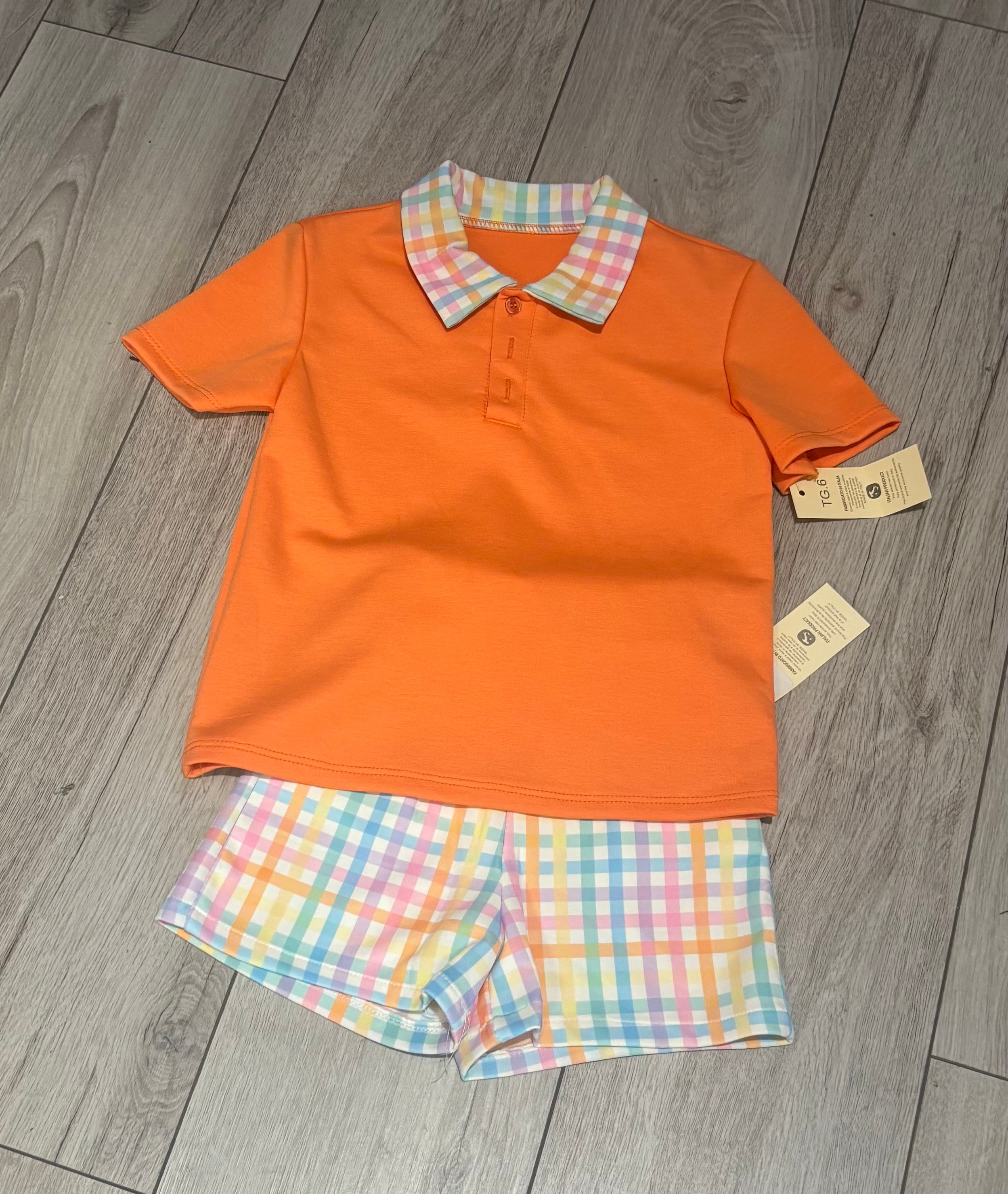 Sky Blue yellow or orange rainbow set