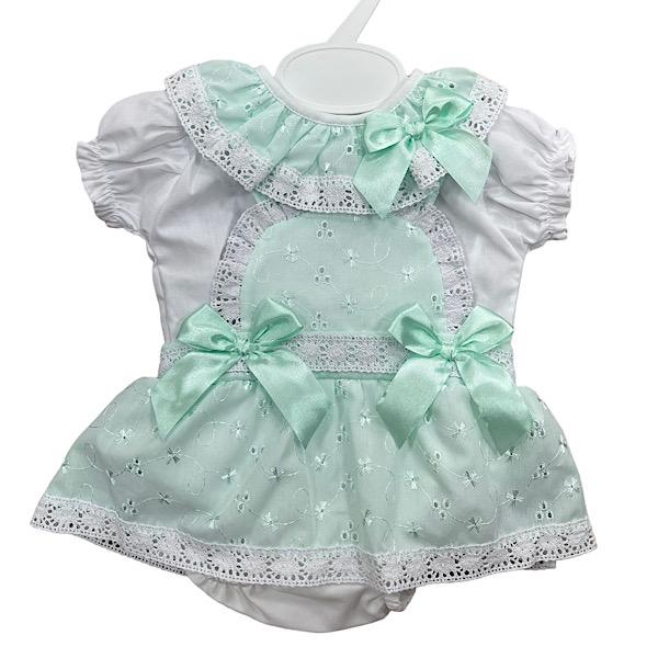 Bella skirted romper set