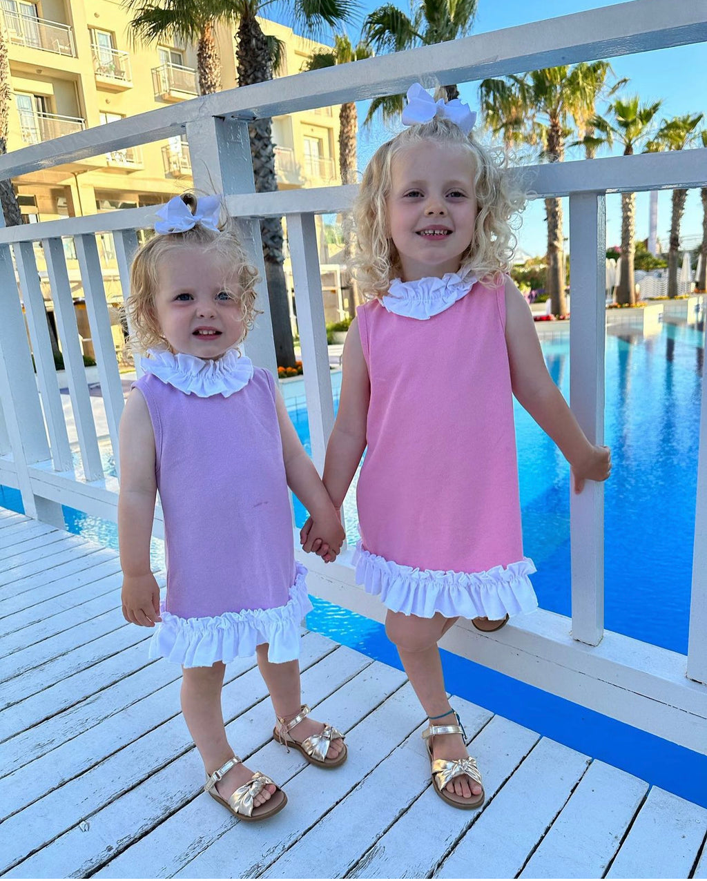 Petra frill dress