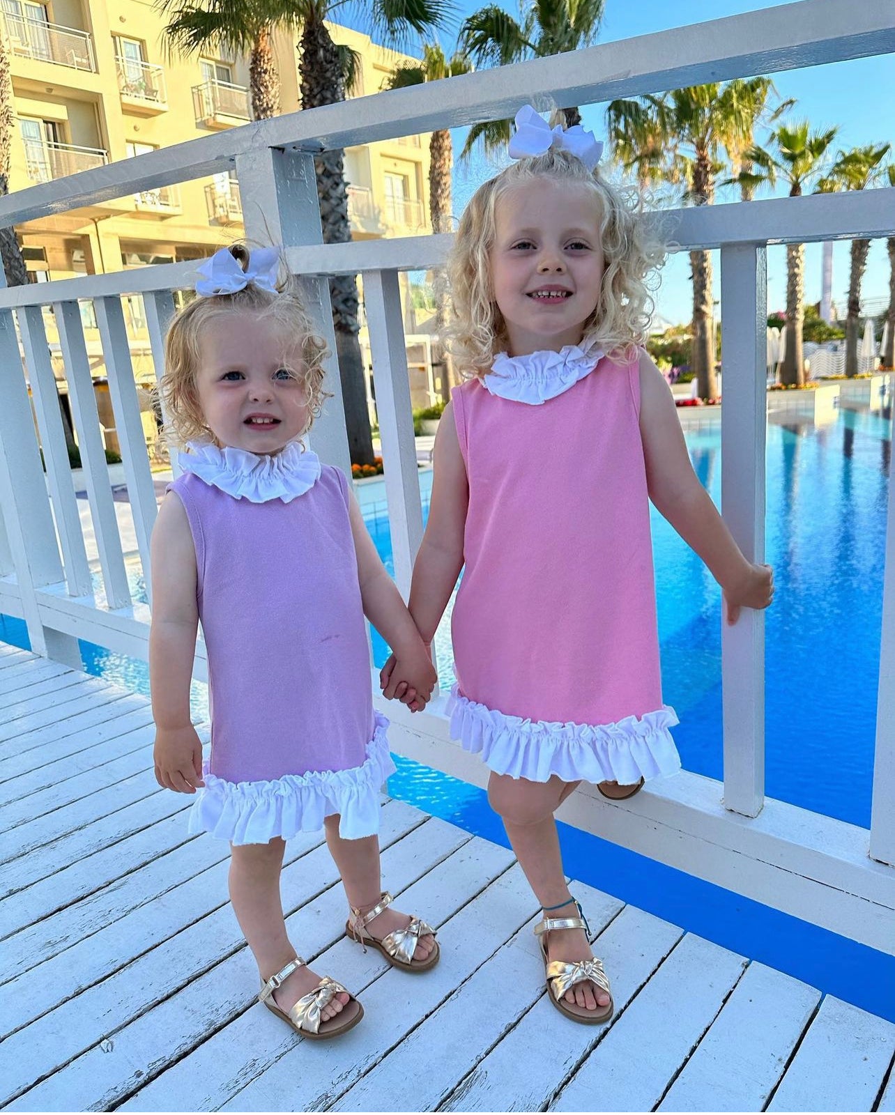 Petra frill dress