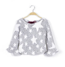 Load image into Gallery viewer, Girls star bow jumper
