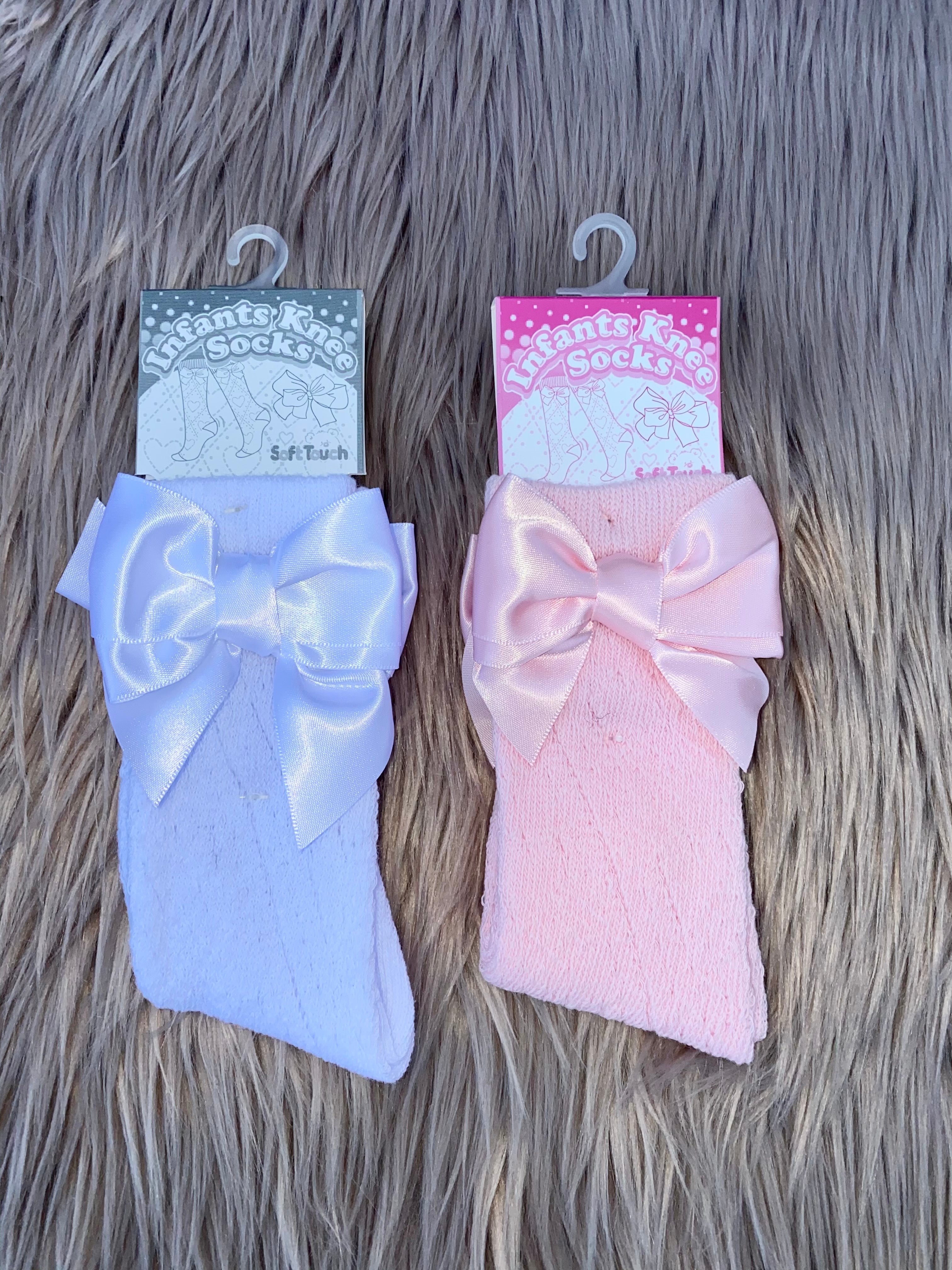 Bow pelerine socks